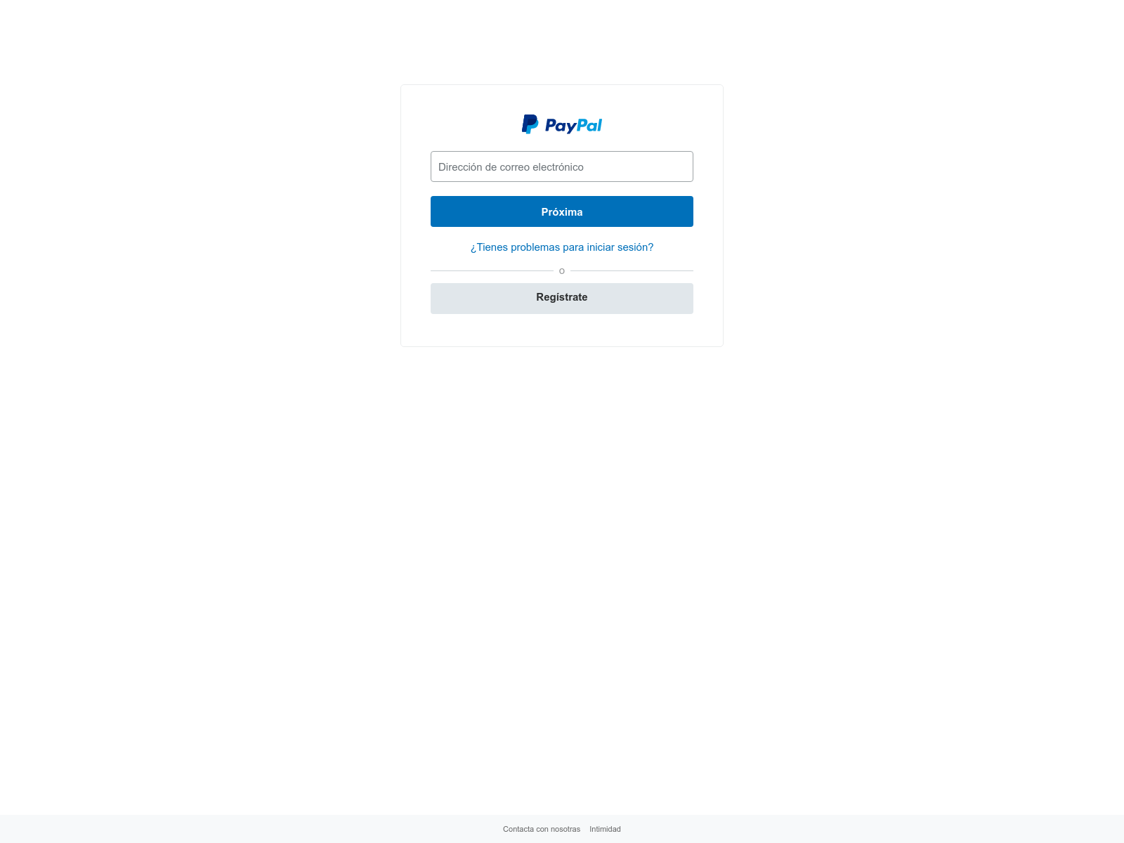 Paypal phishing website 2