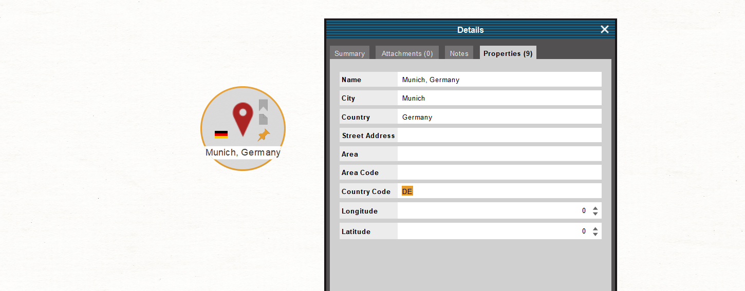 Inputting country codes to Maltego Location Entity