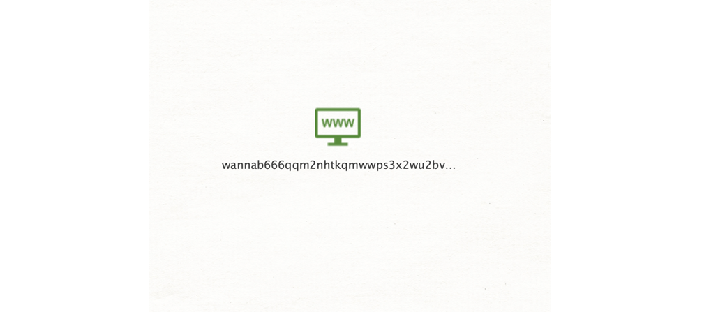 Put WannaBuy homepage into Maltego